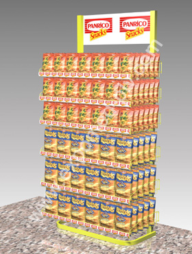 [G166-01] Expositor de suelo - G166-01