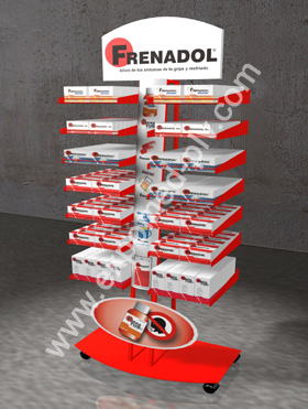 [G302-11] Expositor de suelo - G302-11